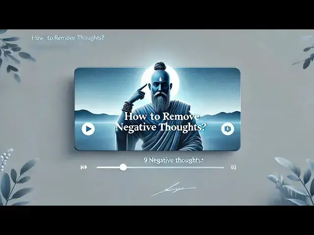 'Video thumbnail for Cómo liberarte de los pensamientos negativos según Sadhguru'