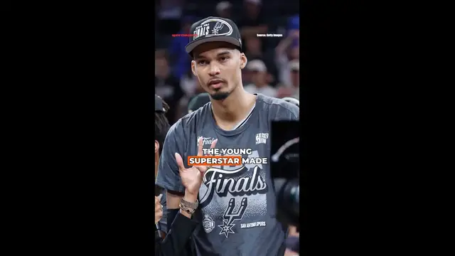 Video thumbnail for Victor Wembanyama Reveals Childhood Dream After Spurs Eliminate Thunder in Game 7