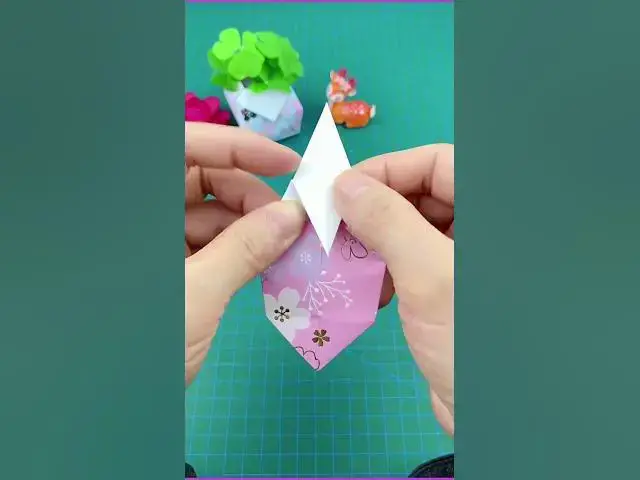 Video thumbnail for Origami Flower Pot Best Easy Learning Video