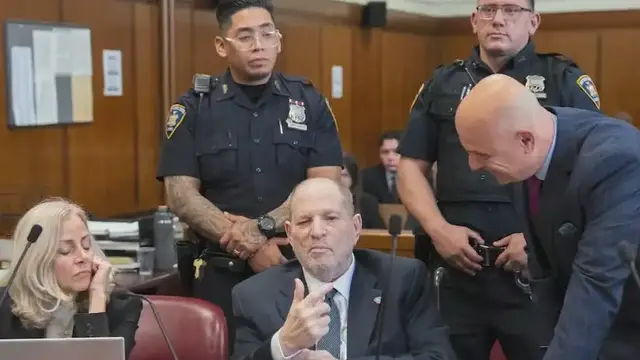 Video thumbnail for Key witness testifies in Weinstein retrial