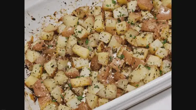 Video thumbnail for Red Roasted Potatoes