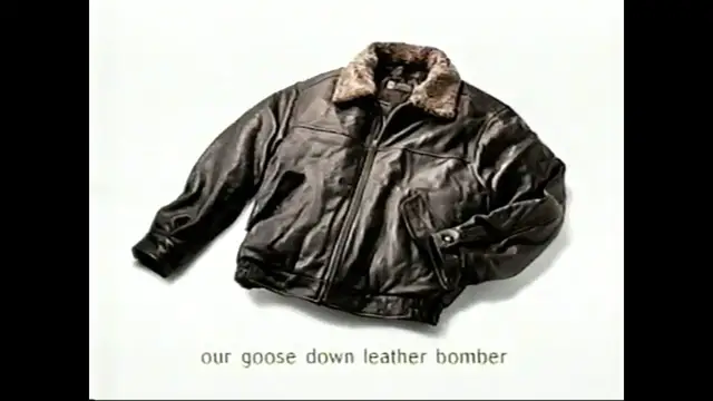 Video thumbnail for 90s Eddie Bauer Goose Down Jacket TV Commercial