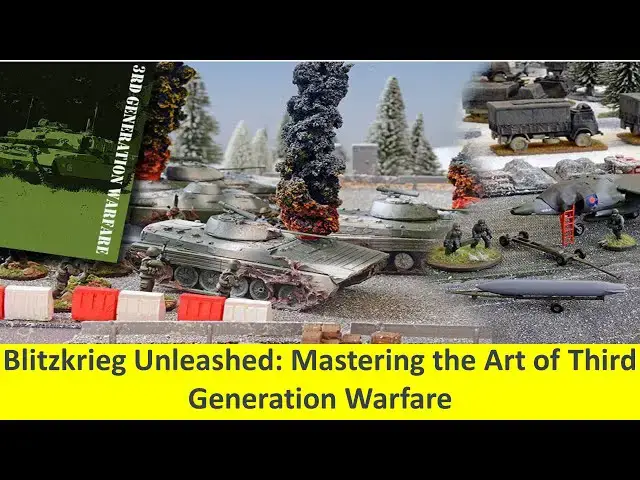 Video thumbnail for Blitzkrieg Unleashed: Mastering the Art of Third Generation Warfare