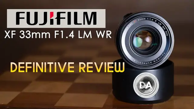 Video thumbnail for Fujinon XF 33mm F1.4 R LM WR Review | "Normal" Done Right