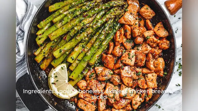 Video thumbnail for chicken and asparagus recipe