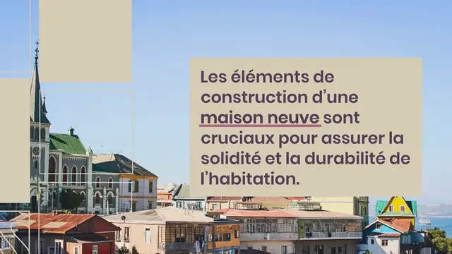 Video thumbnail for Tout savoir sur les éléments de construction d’une maison neuve