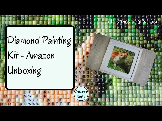 'Video thumbnail for AMAZON DIAMOND PAINTING KIT UNBOXING - See what to expect and whether it is for you'