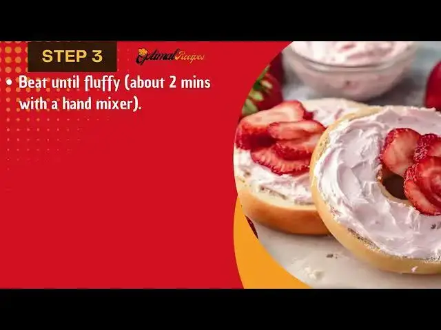 Video thumbnail for 3 Ingredients Strawberry Cream Cheese
