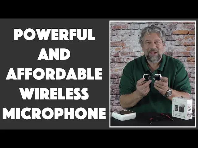 'Video thumbnail for LensGo 348C Wireless Lavalier Microphone -- DEMO & REVIEW'