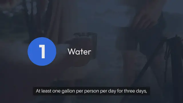 Video thumbnail for Essential Items for Home Emergency Kit