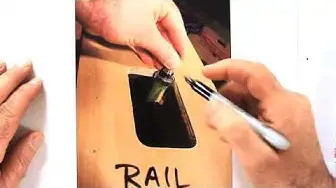 'Video thumbnail for 41  VIDEO   HOW TO CUT RECESSED RAIL POCKETS*'