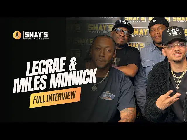 Video thumbnail for Lecrae & Miles Minnick Drop Big News About 'Get Well Soon'! | SWAY’S UNIVERSE