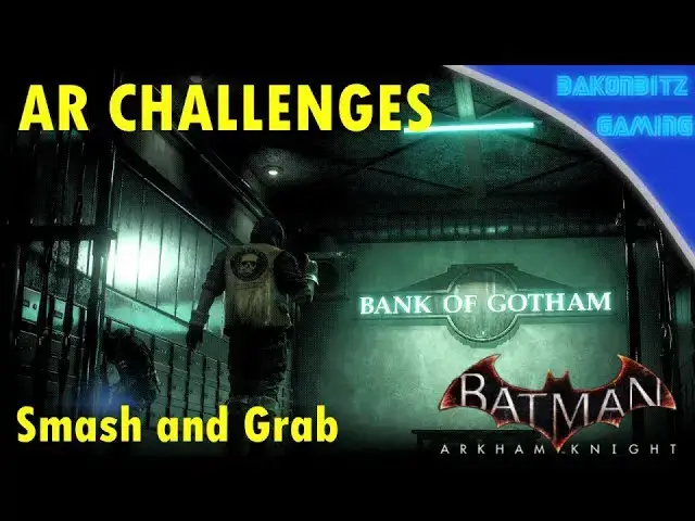 Video thumbnail for [Extra] Batman: Arkham Knight - AR Challenges | Smash and Grab