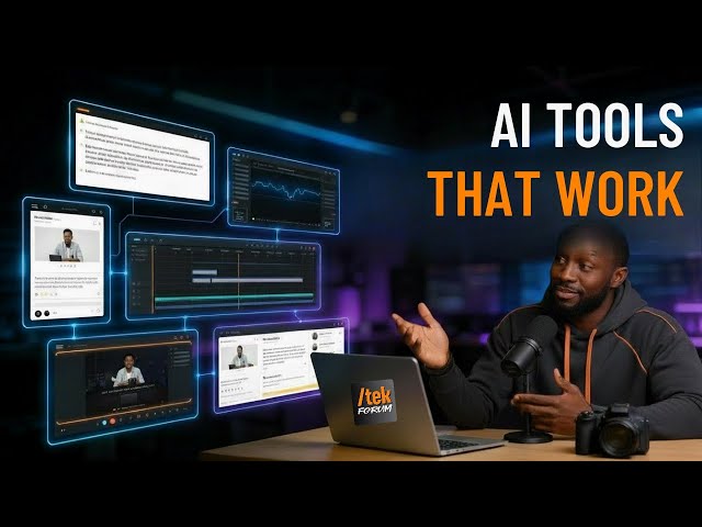 Video thumbnail for AI Tools That ACTUALLY Create Content for Us (No Hype, Just Results)