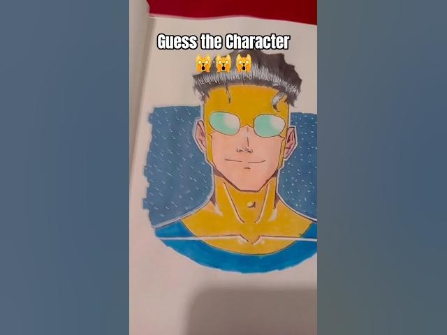 Video thumbnail for Guess the Character?🙀🙀 #art #artist  #invincible #shorts #drawing #trend #fypシ゚viral #fyp