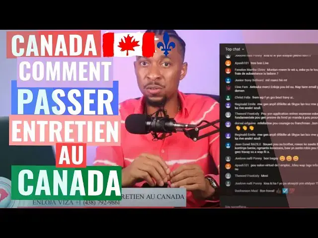Video thumbnail for 🔴COMMENT PASSER UN ENTRETIEN AVEC QUEBEC EN TETE AU CANADA🇨🇦 PAR SKYPE. #enloja