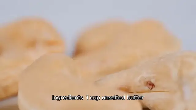 Video thumbnail for almond cookies recipe