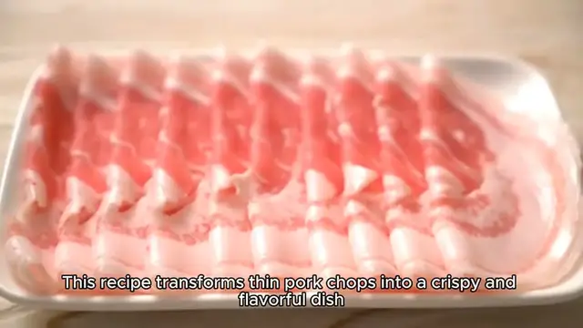 Video thumbnail for thin cut pork chop recipe