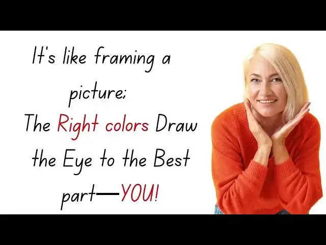 'Video thumbnail for Style Unflattering Colors & Look Younger! 5 Tricks for Mature Women Over 50 & 60! 720p 30fps'
