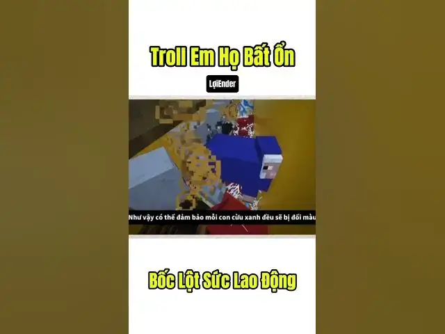 'Video thumbnail for Màn Troll Em Họ Bóc Lột Sức Lao Động #shorts'