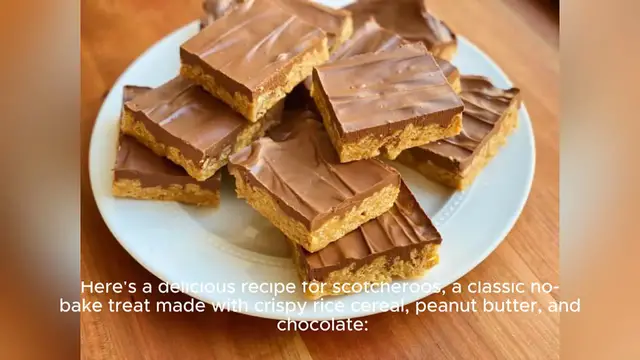 Video thumbnail for scotcheroos recipe