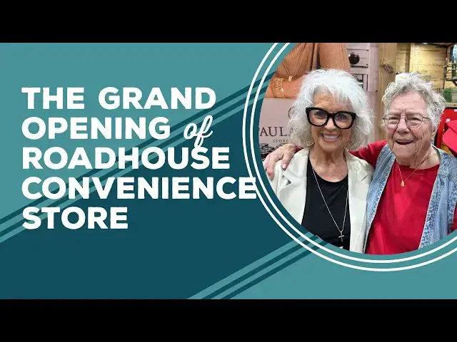 Video thumbnail for Love & Best Dishes: Join Paula for the Grand Opening of RoadHouse Convenience Store