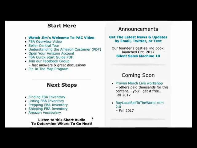 Video thumbnail for Proven Amazon Course - Updated. Look in the dashboard. Sneak peek