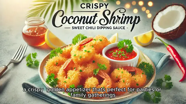 'Video thumbnail for Coconut Shrimp Recipe'