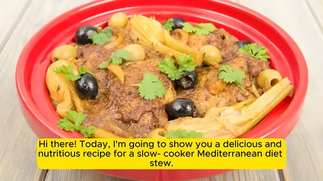 Video thumbnail for Slow-Cooker Mediterranean Diet Stew