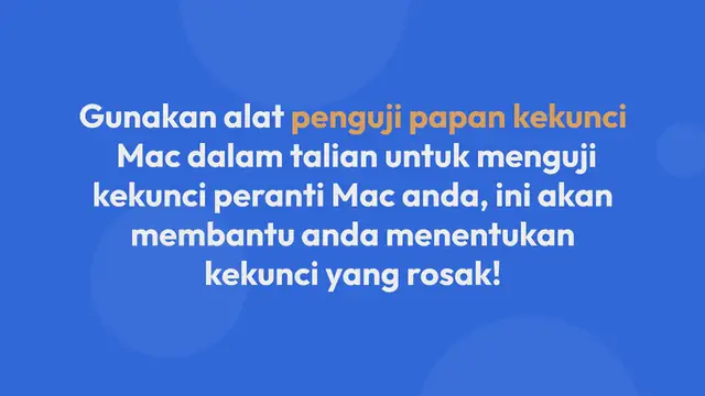 Video thumbnail for Penguji Papan Kekunci Mac | Uji Kekunci MacBook Anda