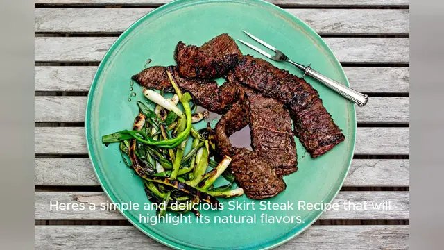 Video thumbnail for skirt steak recipe