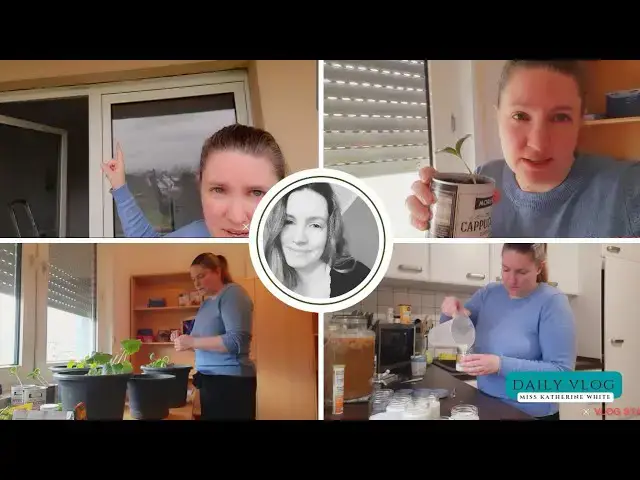 'Video thumbnail for #DailyVlog: Zucchini-Umpflanzung & erstes Joghurt-Experiment!'