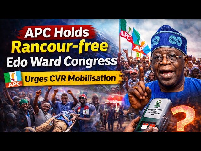 Video thumbnail for Apc Holds Rancour-free Edo Ward Congress, Urges Cvr Mobilisation - Sele Media Africa