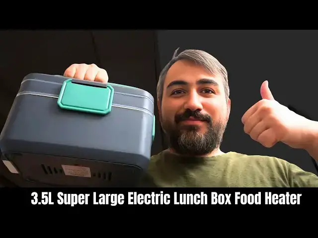 'Video thumbnail for 3.5L Electric Lunch Box Review | Super Large Portable Food Heater Test'