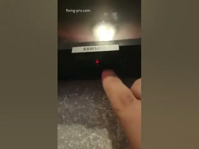 'Video thumbnail for How to turn on a newer Samsung TV without a remote using physical buttons | Fixing-Pro.com'
