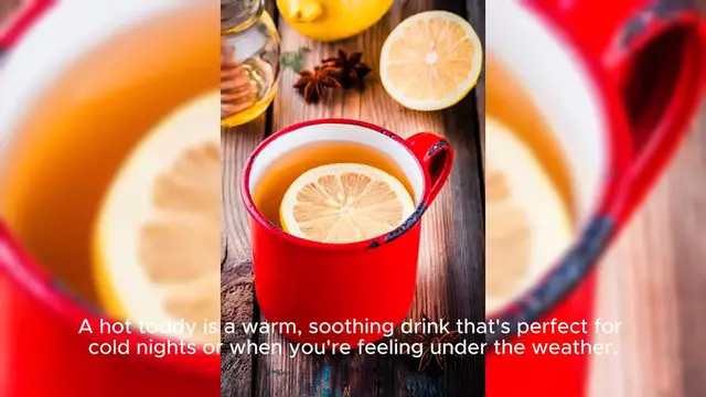 Video thumbnail for hot toddy recipe