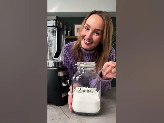 Video thumbnail for Puderzucker selbst machen - So geht's ganz einfach! #shorts