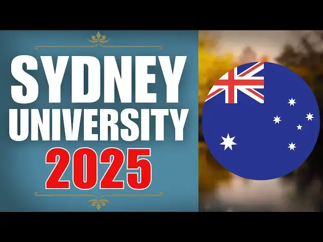 Video thumbnail for Applying to the University of Sydney (2025) for International Students