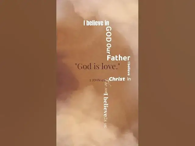 Video thumbnail for I believe in GOD #jesuslovesyou #christianmotivation #christianmusic