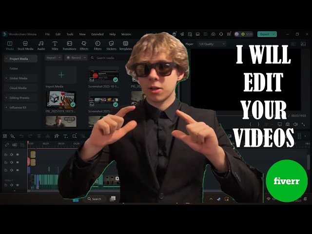 Video thumbnail for I Will Edit Your Social Media Videos - Fiverr