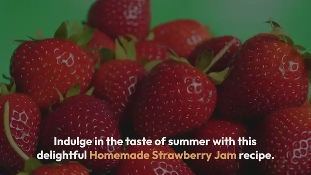 Video thumbnail for HOMEMADE STRAWBERRY JAM