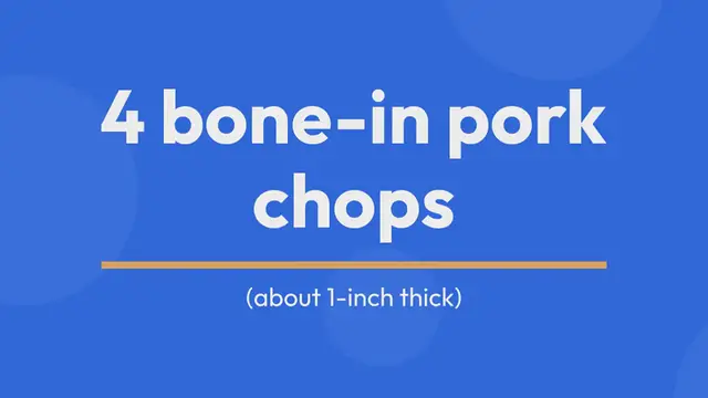 Video thumbnail for Pork Chops with Tomato-Basil Relish Recipe