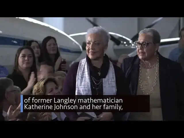 'Video thumbnail for Vice President Pence Visits Langley for Artemis'