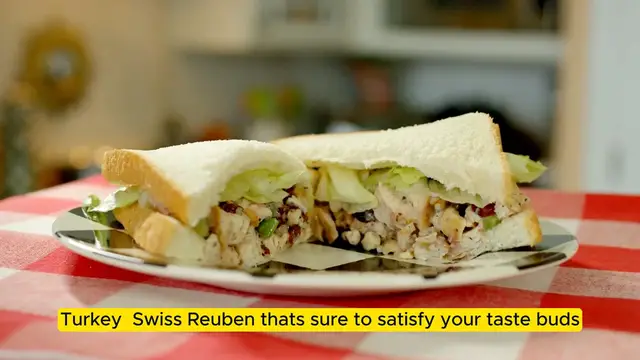 Video thumbnail for _Healthy Turkey & Swiss Reuben_ A Lighter Twist on