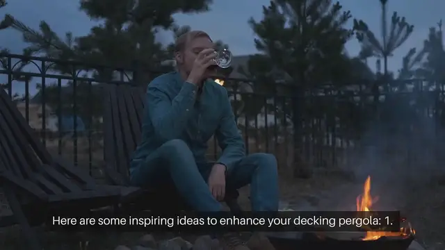 Video thumbnail for Decking Pergola Ideas