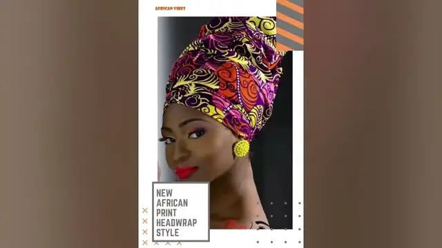 Video thumbnail for Stunning African Headwrap you must try #shorts