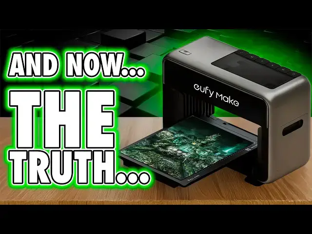 Video thumbnail for EufyMake E1 Review 2.5D Resin Printer - TIME for a REAL REVIEW