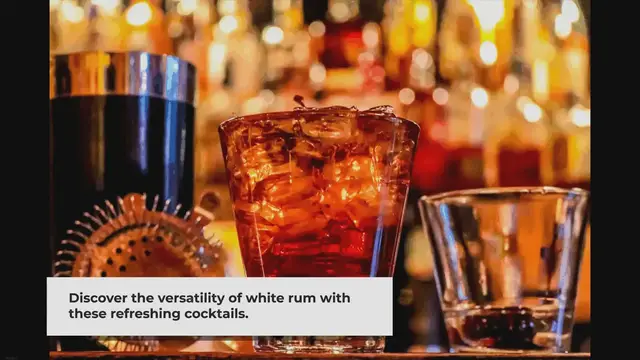 Video thumbnail for 50 Refreshing White Rum Cocktails