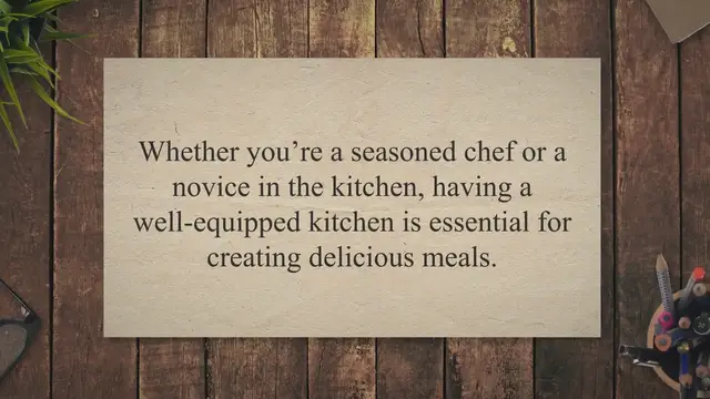 Video thumbnail for Essential Kitchen Tools Every Home Cook Should Have