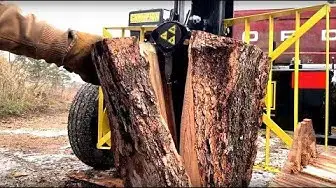 Video thumbnail for Don't Use a Wood Log Splitter Before Watching This!